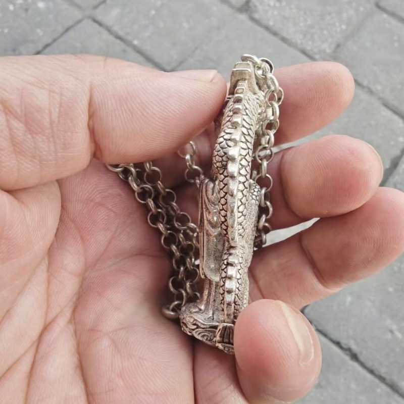 Silver Plated Buddha Pendant N - Vintage Collectible Jewelry review and price