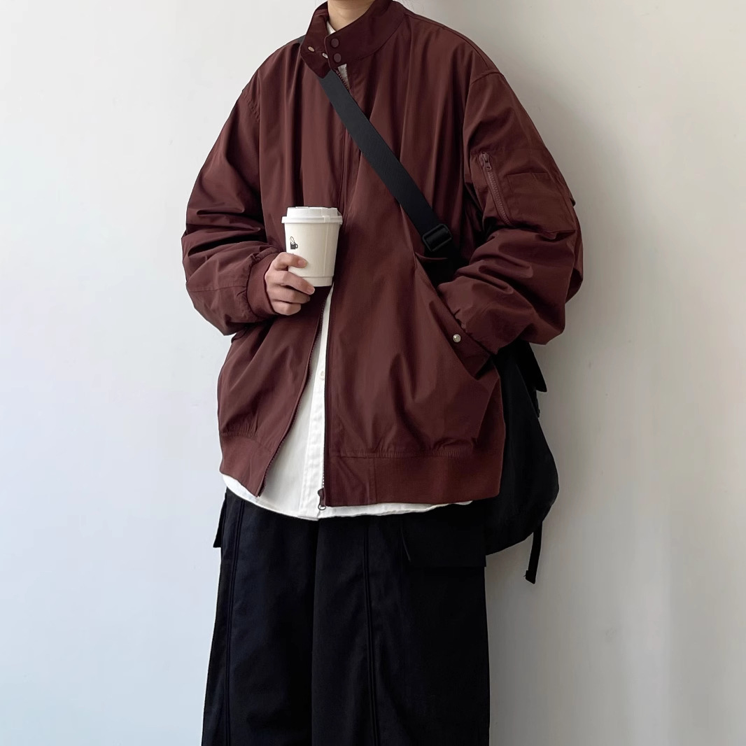 Unsiex Jacket 2026 New Spring  - Vintage Zipper review and price