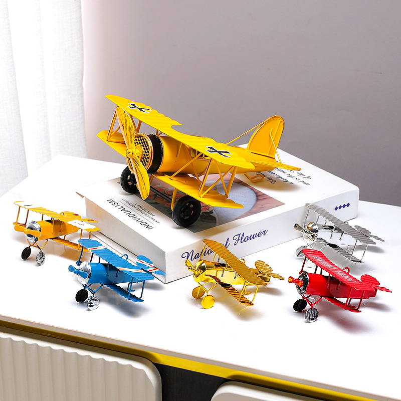 Vintage Metal Airplane Model R - Vintage Collectible Furniture review and price