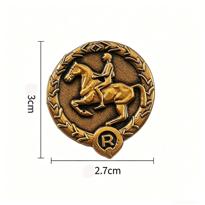 German Young Horseman Badge Ge - Vintage Collectible Jewelry review and price
