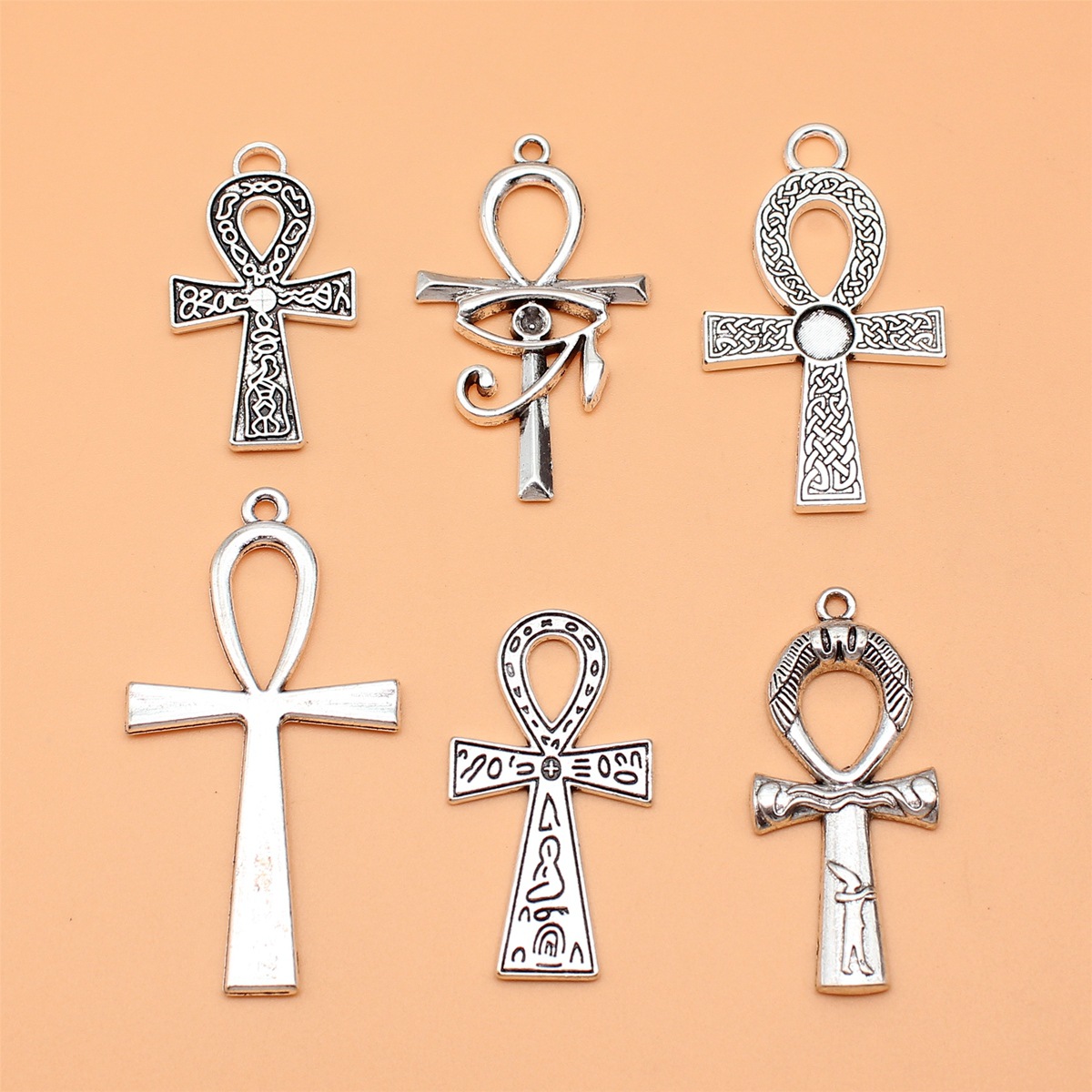 6pcs Antique Silver Color Key  - Vintage Collectible Jewelry review and price