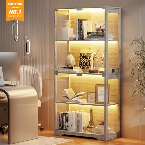 Display Cabinet with Glass Doo - Collectible & Vintage Dolls For Halloween review and price
