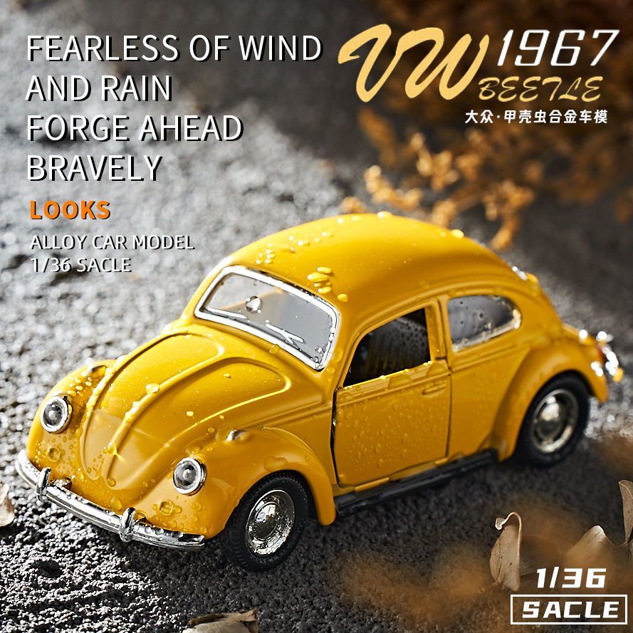 1:36 Beetle Classic Vintage Ca - Vintage Collectible Hot Wheels review and price