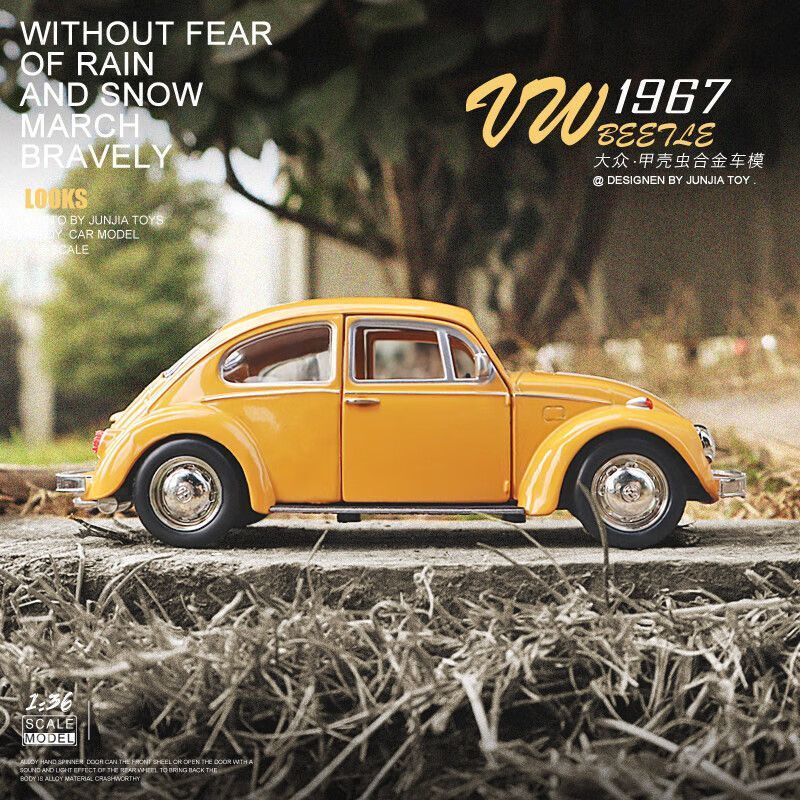 1:36 Beetle Classic Vintage Ca - Vintage Collectible Hot Wheels review and price