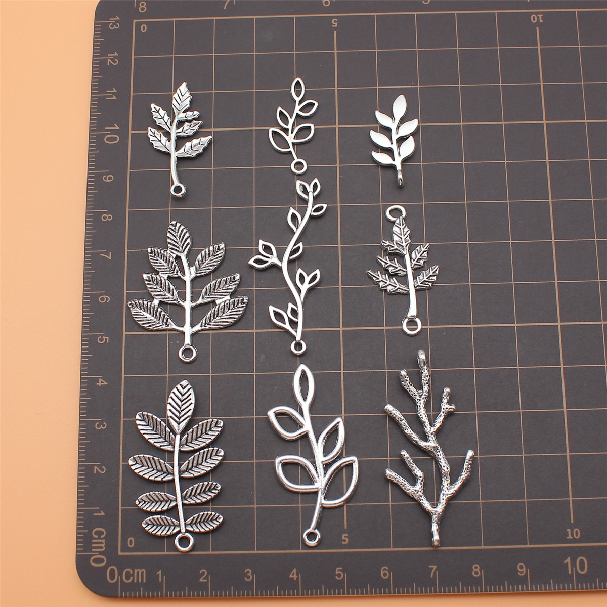 9pcs Antique Silver Color Bran - Vintage Collectible Jewelry review and price