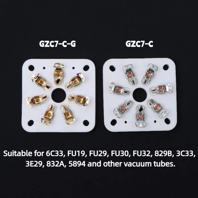 7Pin Ceramic Vacuum Tube Socke - Tube Amplifier Part review and price