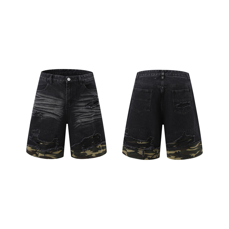 Men's Distressed Ripped Denim  - Vintage Zipper review and price