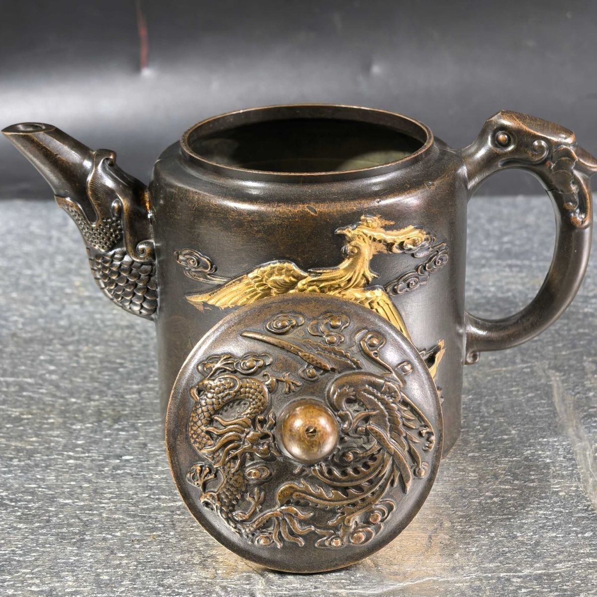 Vintage Gilt Brass Dragon & Ph - Collectible Vintage Wine review and price