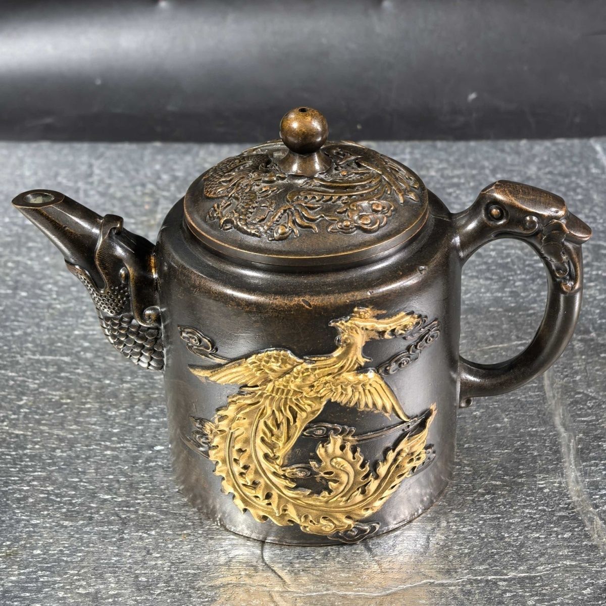 Vintage Gilt Brass Dragon & Ph - Collectible Vintage Wine review and price
