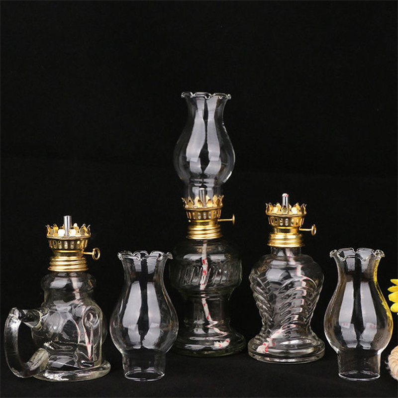 Glass Oil Lamp Classic Retro V - Collectible Vintage Lamps review and price