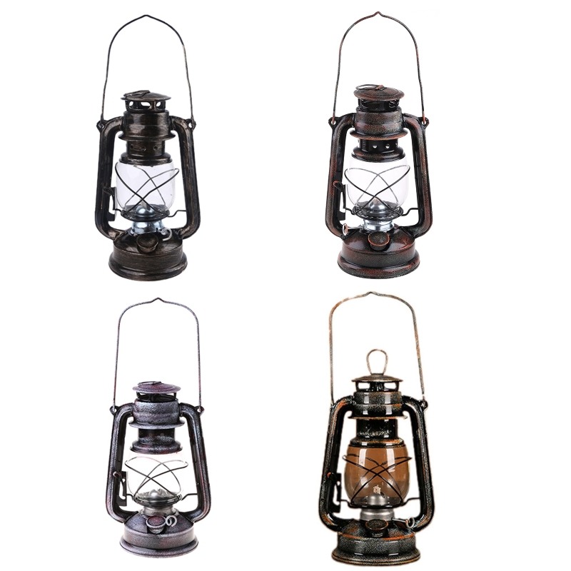 Vintage Metal Oil Lamp Portabl - Collectible Vintage Lamps review and price