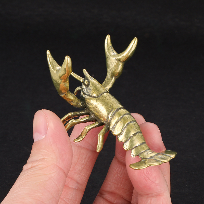 Hot ! Solid Brass Crayfish Orn - Vintage Collectible Furniture review and price