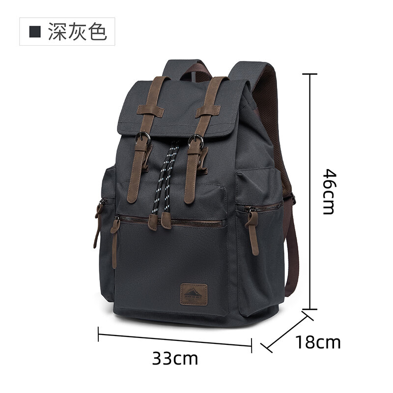 MOYYI 27L Large Flap Backpack  - Vintage Zipper review and price