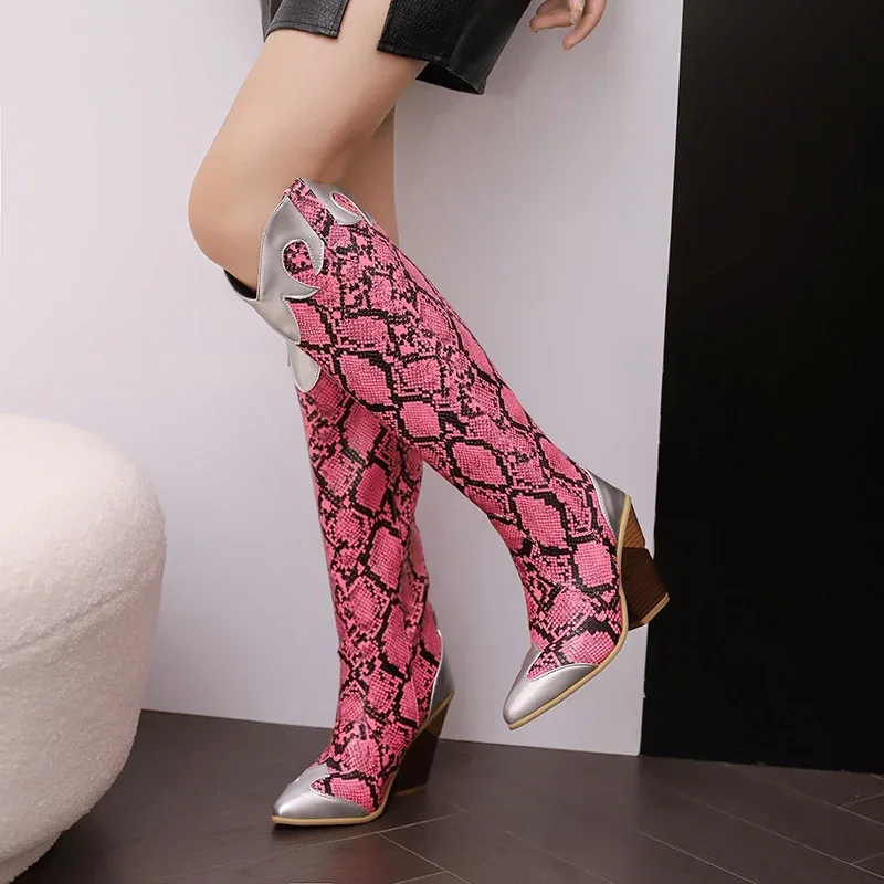 Big Size Western Women Knee Hi - Vintage Zipper review and price