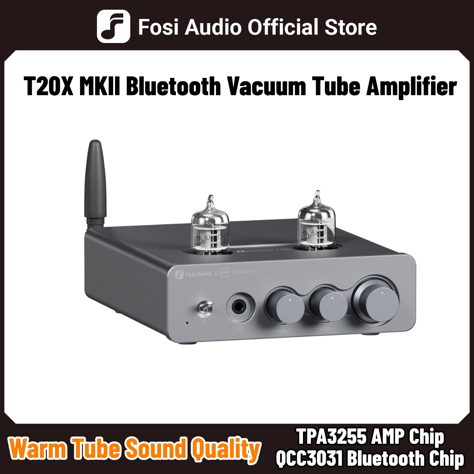 Fosi Audio T20X MKII 300W Blue - Tube Amplifier Part review and price