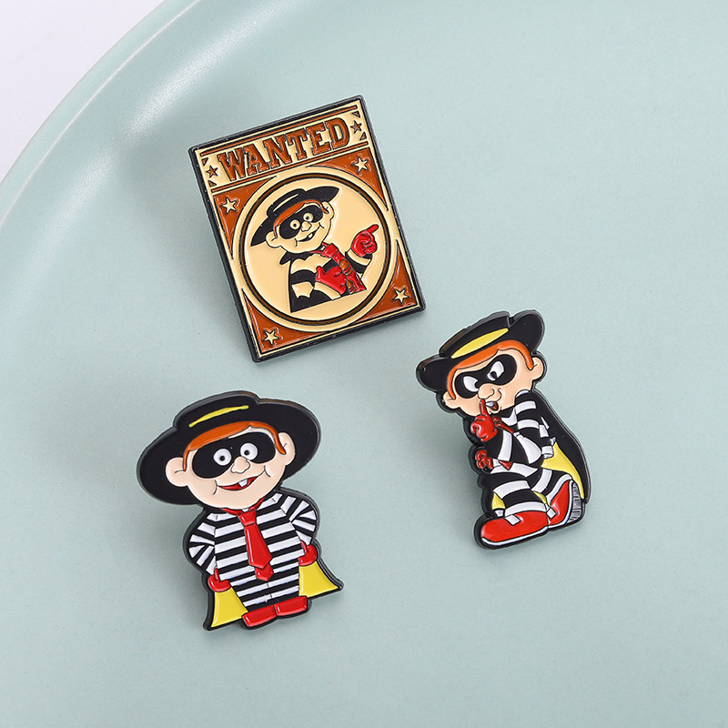 Vintage Hamburglar Enamel Pin  - Vintage Collectible Jewelry review and price